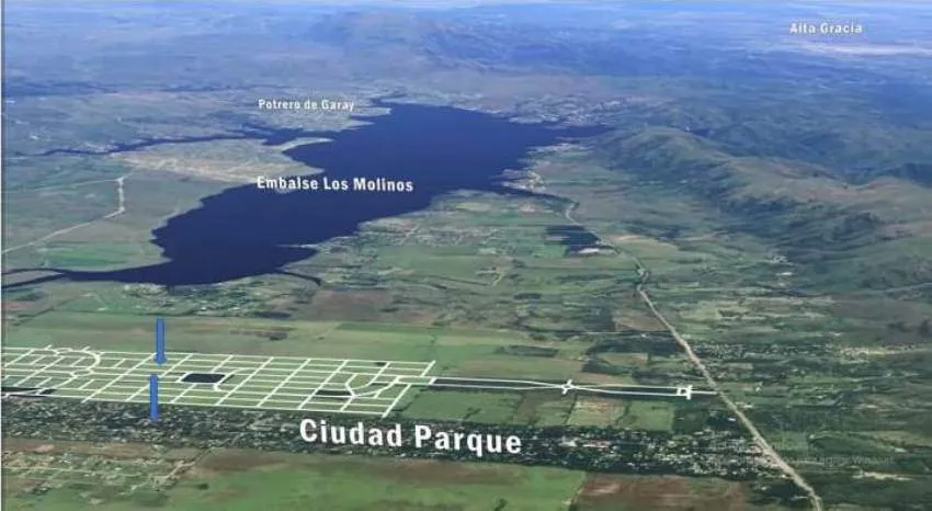 Venta  Lote  (El Cedrón) Villa Ciudad Parque-Los Reartes-Escritura-900 m2