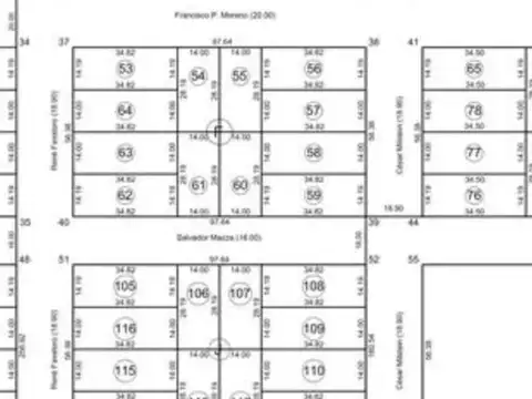 Terreno en Venta en Carcaraña, San Lorenzo