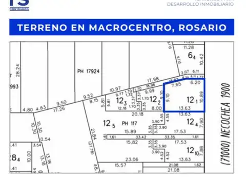 Terreno en Venta en Republica De La Sexta, Rosario