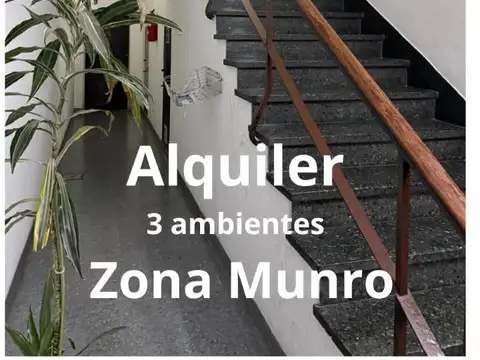 Departamento en Alquiler en Munro, Partido de Vicente López
