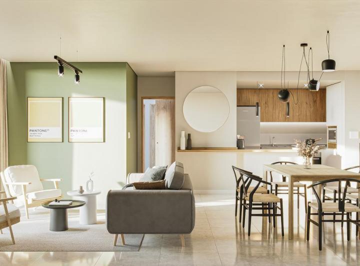 Departamento · 88m² · 4 Ambientes · 1 Cochera