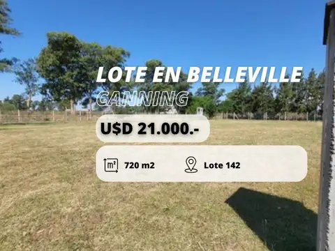 Terreno en Venta en Canning, Partido de Esteban Echeverría