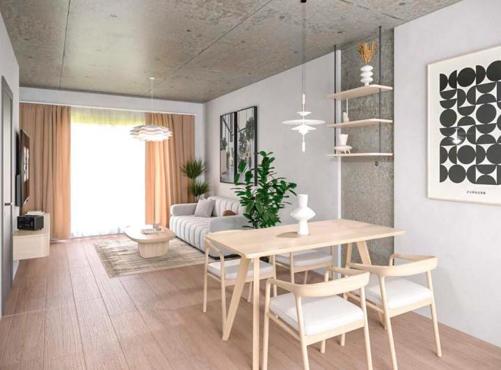 Departamento · 43m² · 2 Ambientes · 1 Cochera