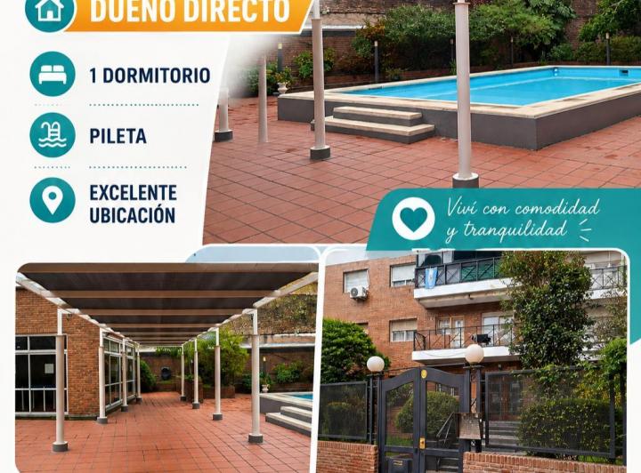 Departamento · 40m² · 3 Ambientes