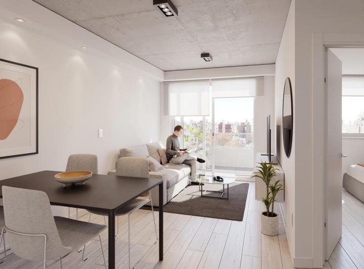 Departamento · 55m² · 3 Ambientes · 1 Cochera
