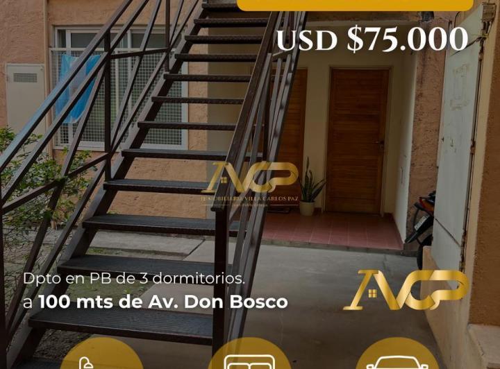 Departamento · 75m² · 4 Ambientes · 2 Cocheras