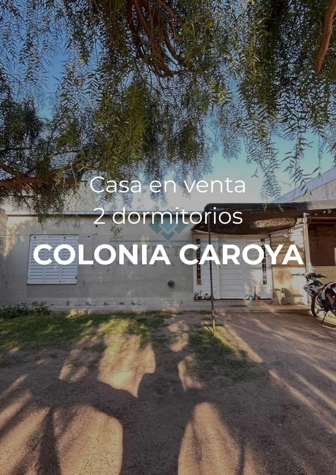 VENTA-CASA 2 DORMITORIOS-COLONIA CAROYA