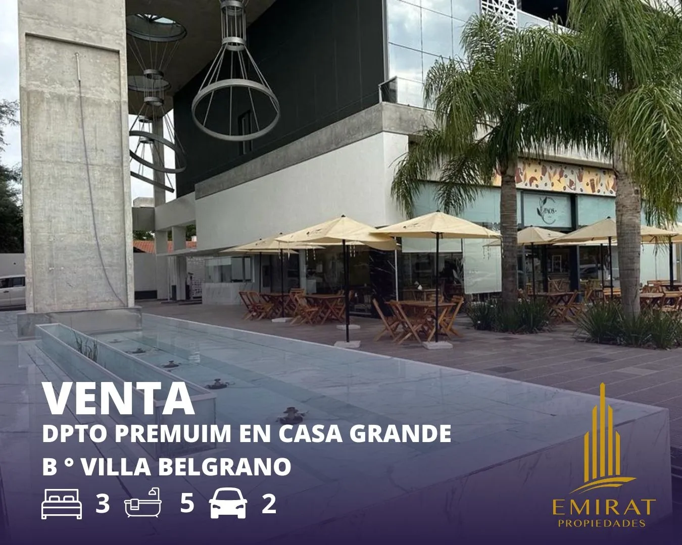 dpto de categoria en venta, 3 dormitorios con cochera en villa belgrano