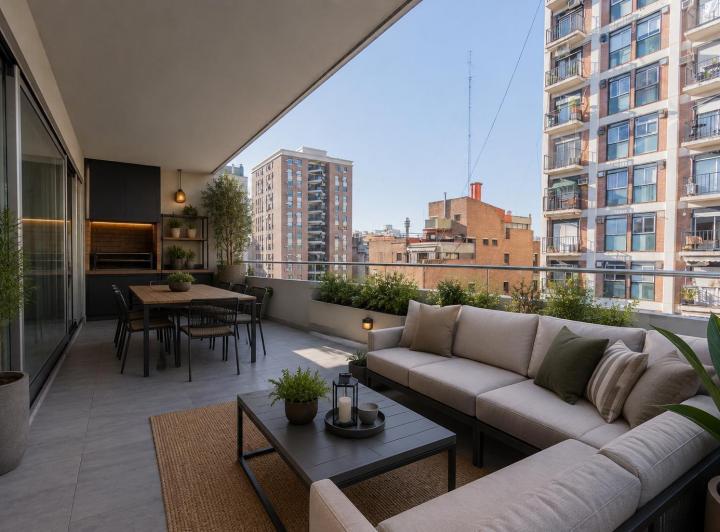 Departamento · 133m² · 4 Ambientes