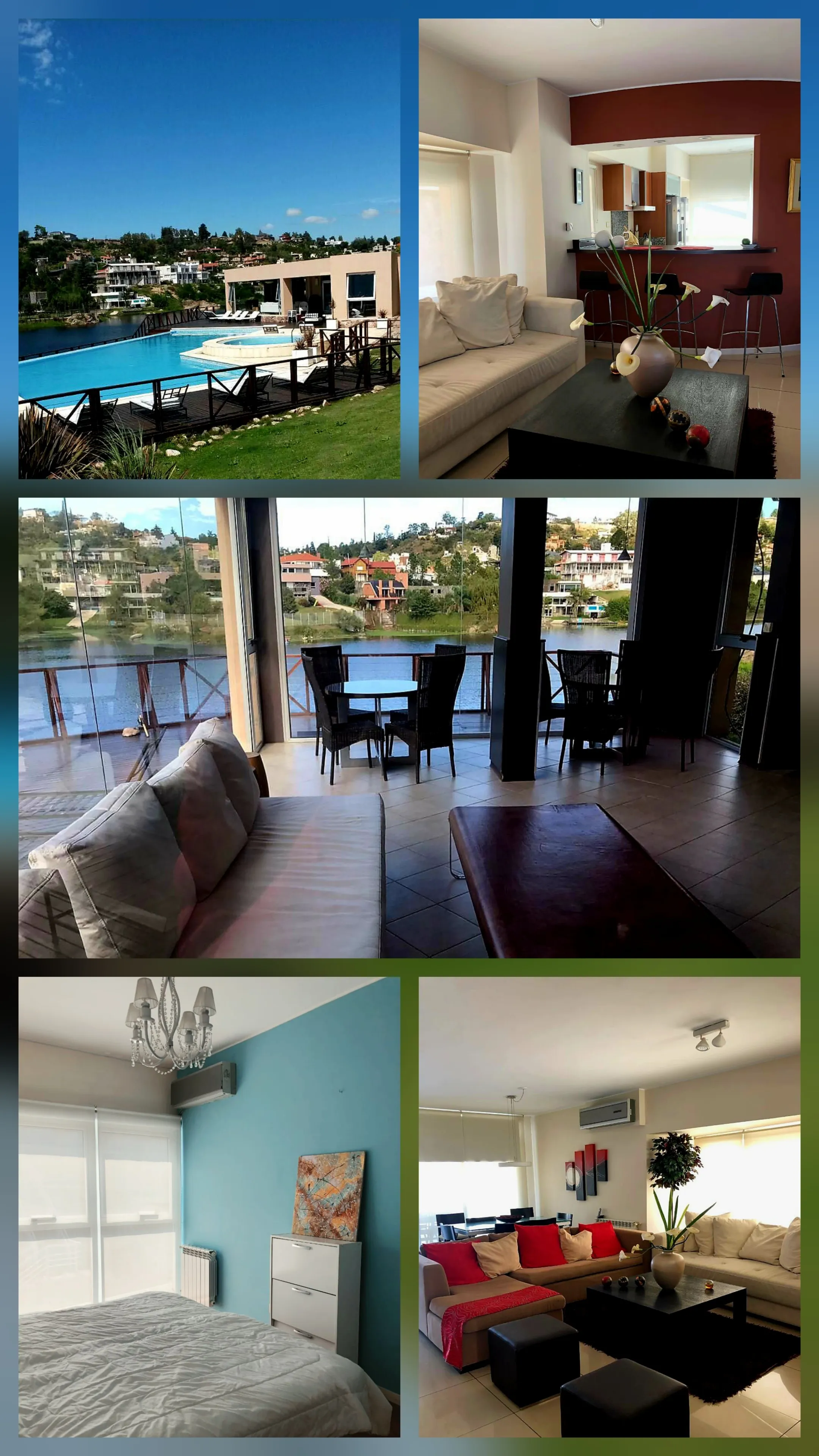 Villa Carlos Paz, vista al lago/ complejo cerrado seguridad 24 hs.