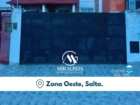 Casa en Venta en Zona Oeste, Salta