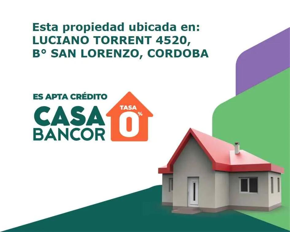 CASA APPTO BANCOR- Bº DEAN FUNES- 2D LIV COC/COM GARAJE PATIO U$$ 53.000