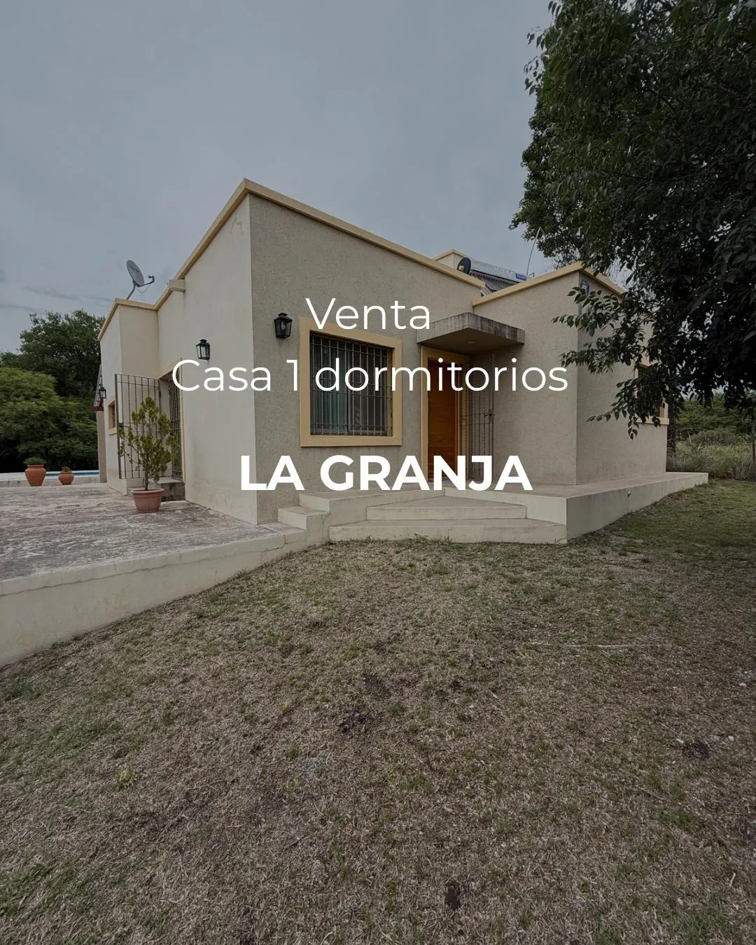 VENTA- CASA 1 DORM. + PILETA-LA GRANJA, CÓRDOBA