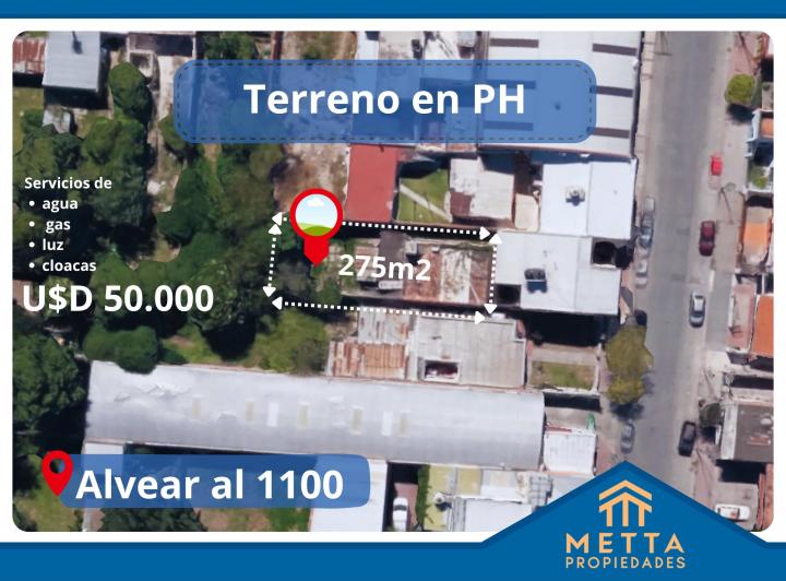 Terreno · 275m²