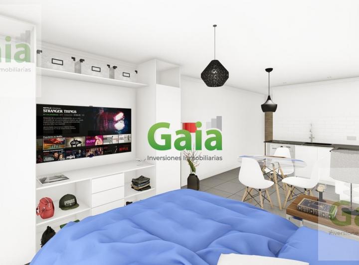 Departamento · 25m² · 2 Ambientes · 1 Cochera