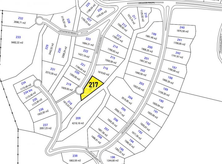 Terreno · 1267m²