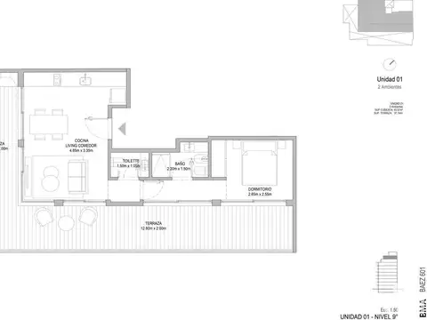 Departamento en Venta en Las Cañitas, Palermo