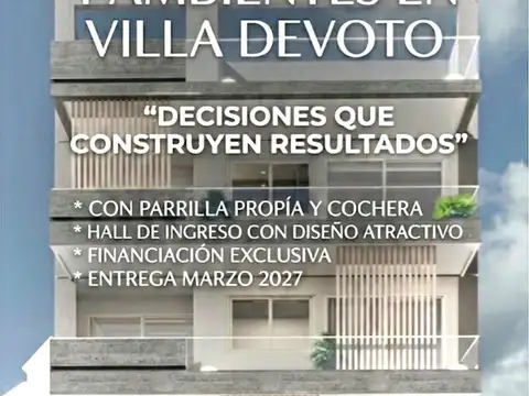 Departamento en Venta en Villa Devoto, Capital Federal