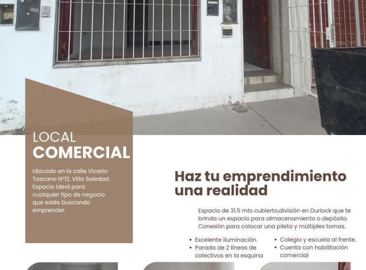 Local comercial · 31m² · 1 Ambiente