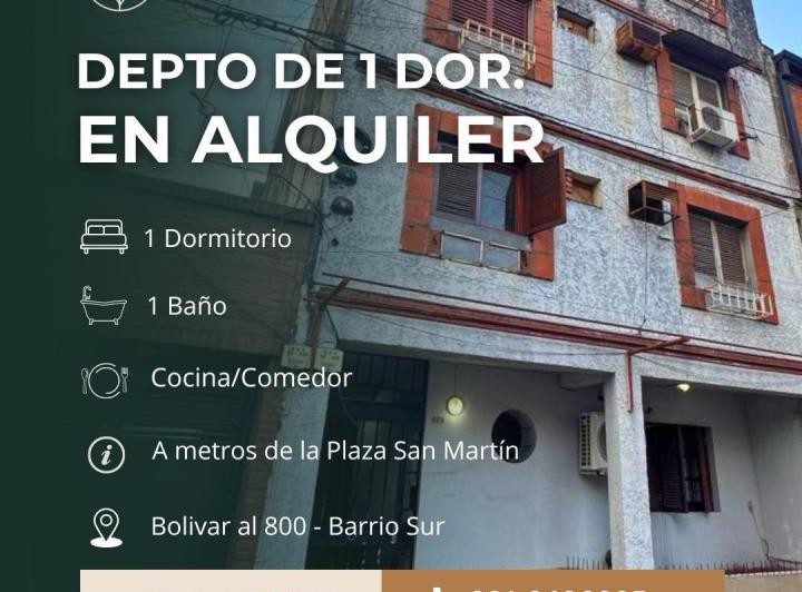 Departamento · 1 Dormitorio