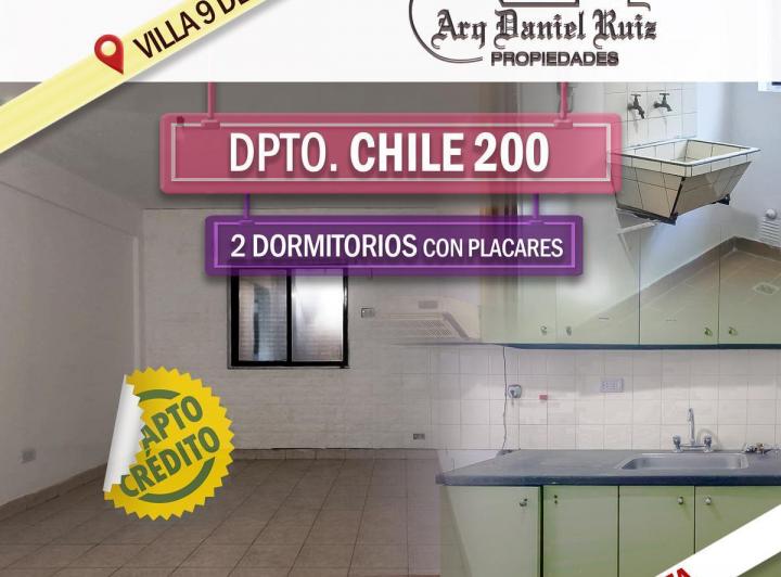 Departamento · 49m² · 2 Dormitorios