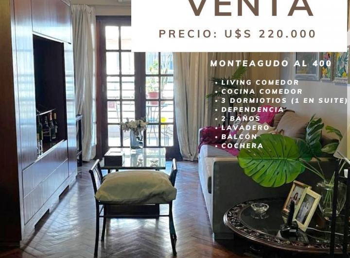 Departamento · 146m² · 8 Ambientes · 1 Cochera
