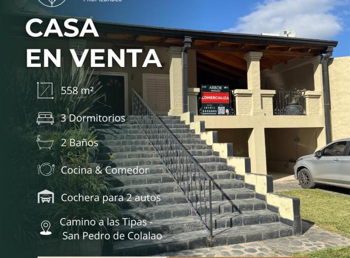 Casa · 140m² · 3 Dormitorios · 2 Cocheras