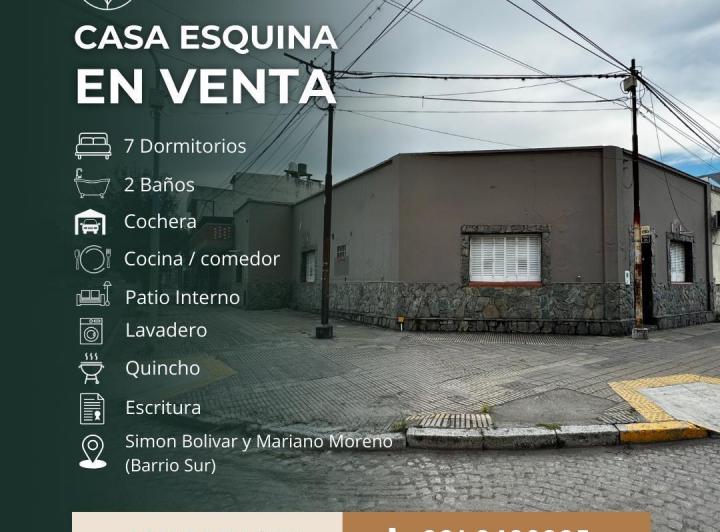Casa · 7 Dormitorios · 2 Cocheras