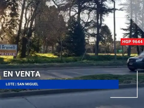 Terreno en Venta en San Miguel, Partido de San Miguel