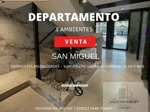 Departamento en Venta en San Miguel, Partido de San Miguel