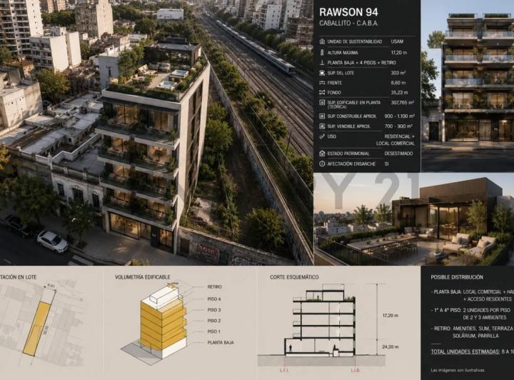 Terreno · 303m²