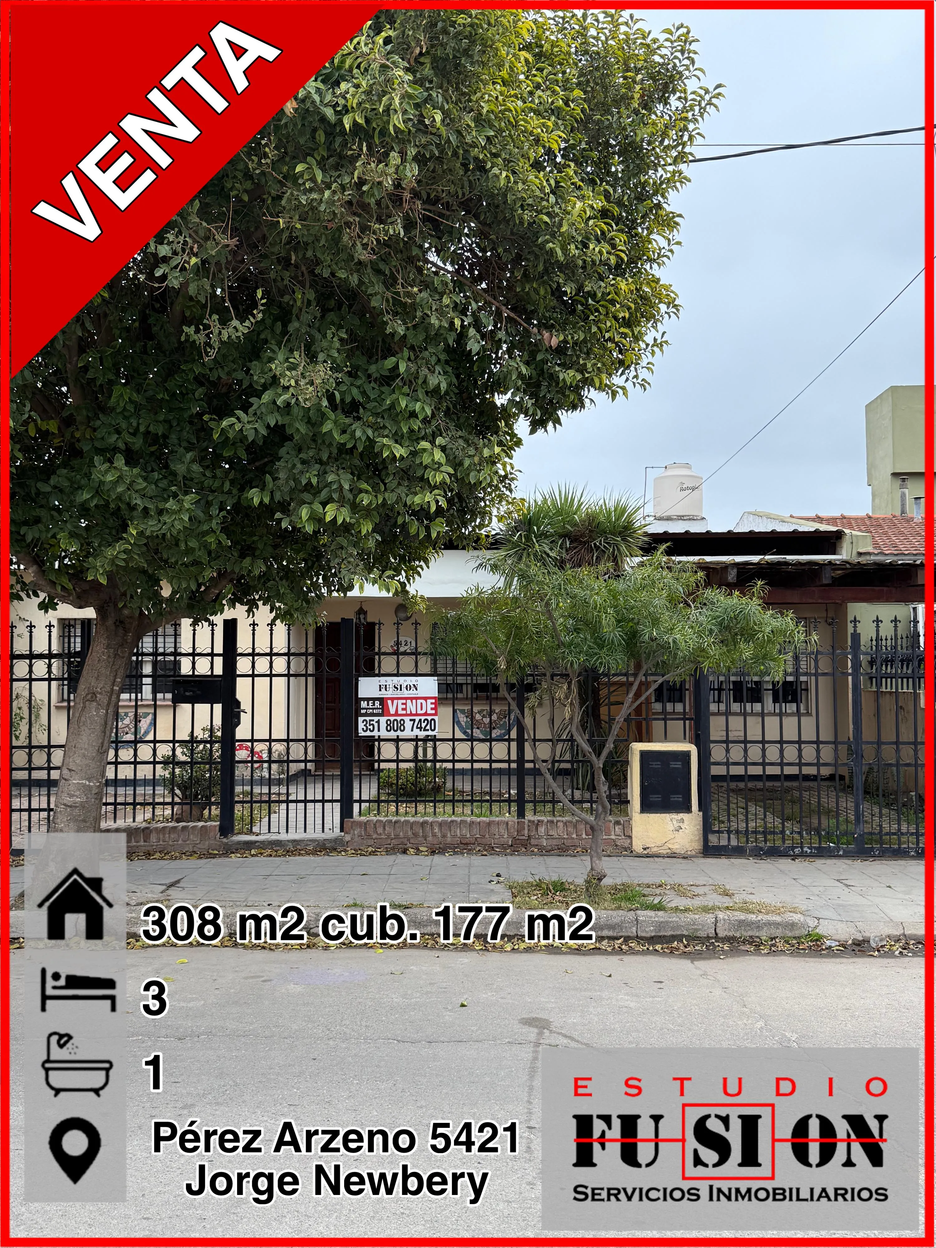 CASA EN VENTA (IDEAL INVERSIÓN)