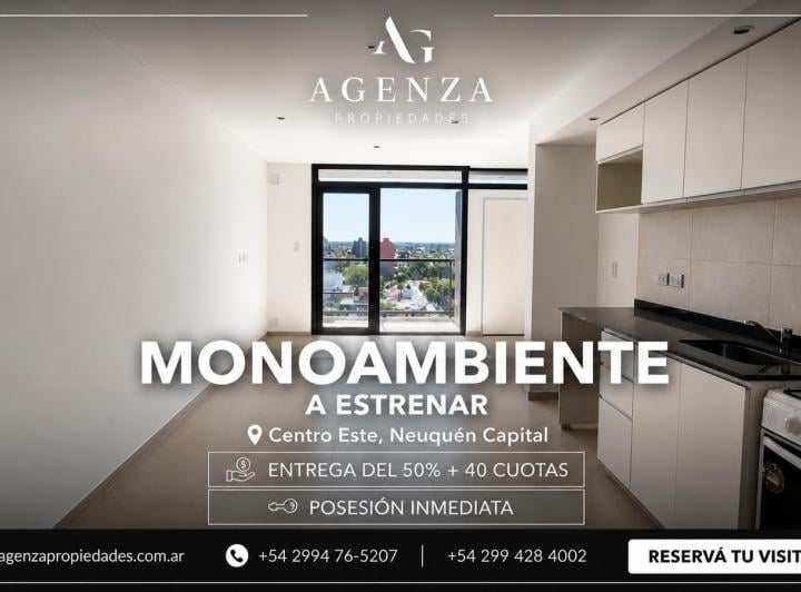 Departamento · 44m² · 1 Ambiente