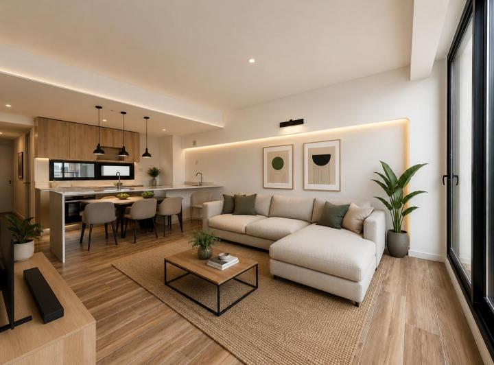 Departamento · 50m² · 2 Ambientes · 1 Cochera