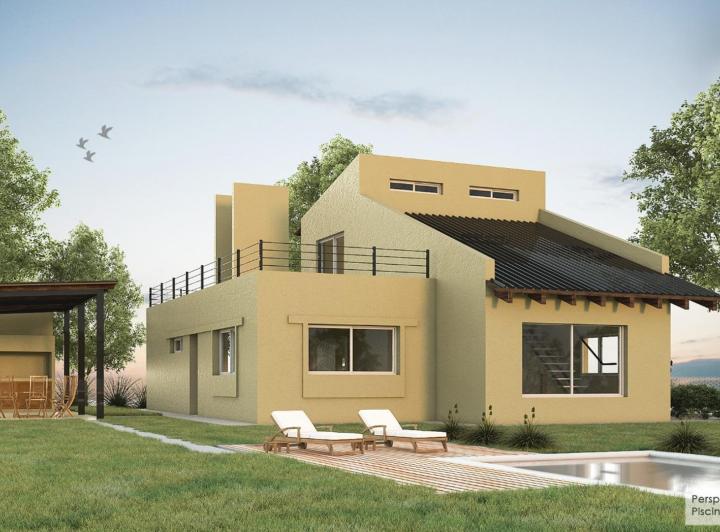 Casa · 120m² · 4 Ambientes · 6 Cocheras