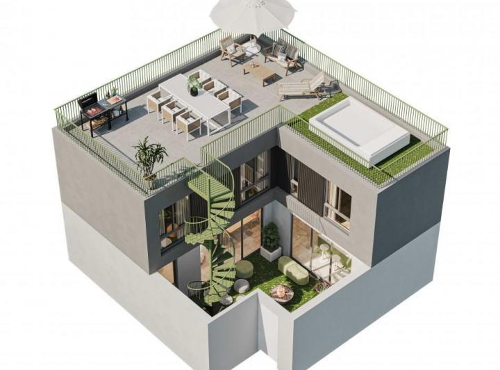 Casa · 114m² · 5 Ambientes · 1 Cochera