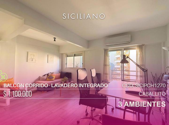 Departamento · 62m² · 3 Ambientes