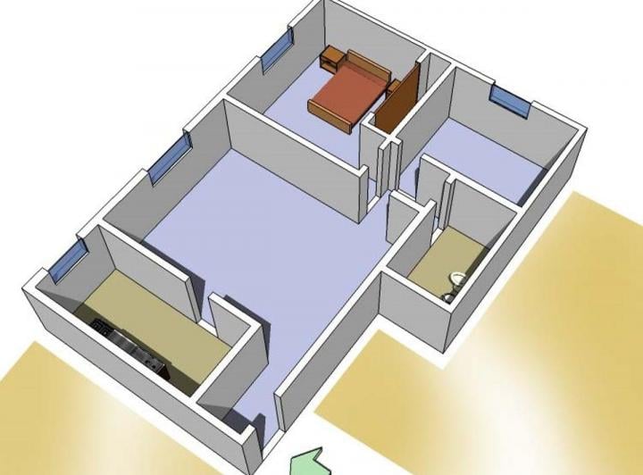 Departamento · 65m² · 3 Ambientes