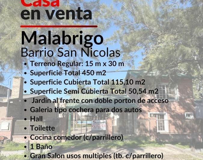 Casa · 115m² · 5 Ambientes · 2 Cocheras