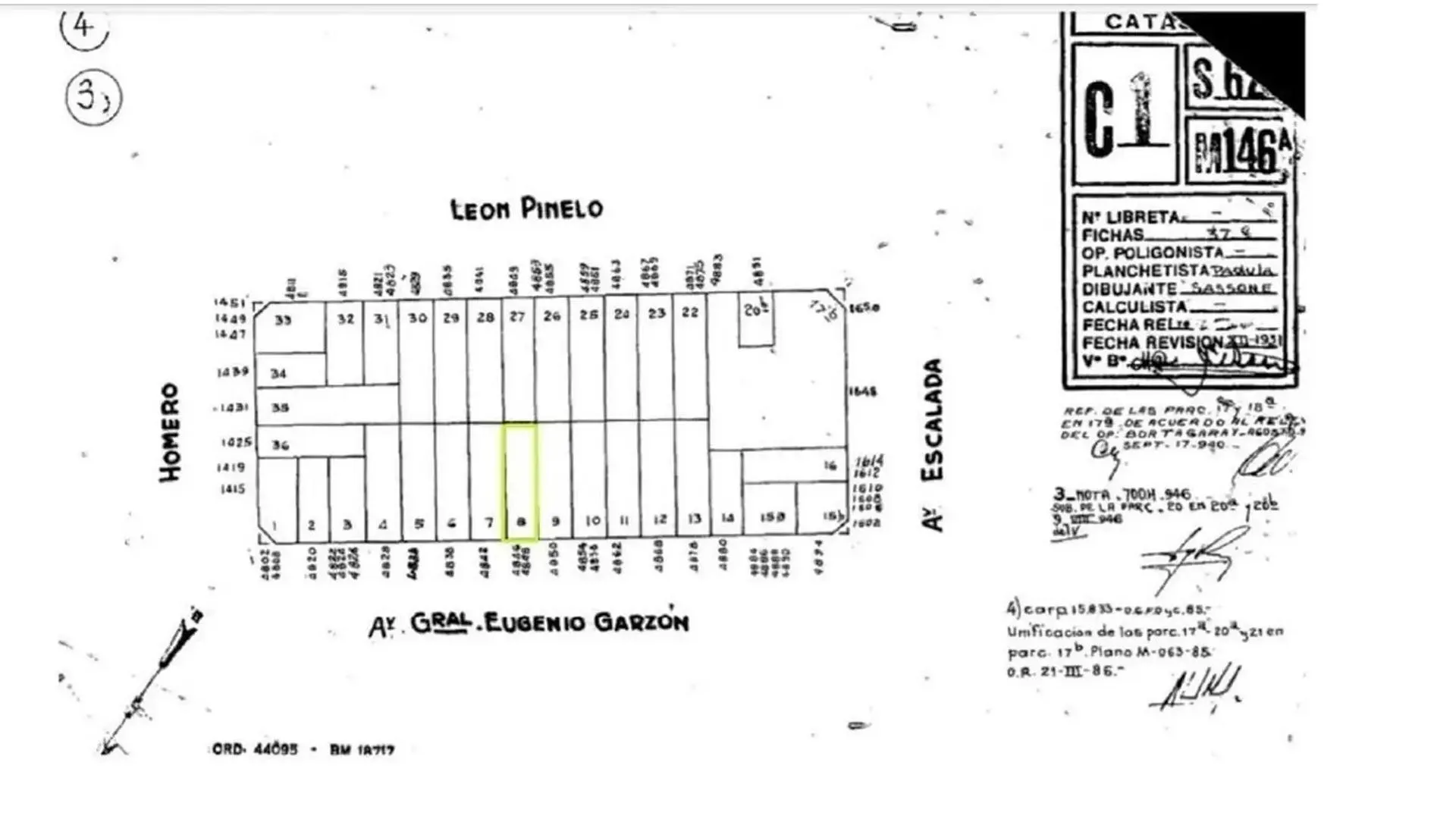 Terreno en Venta 263 m² en Floresta - Parque Avellaneda