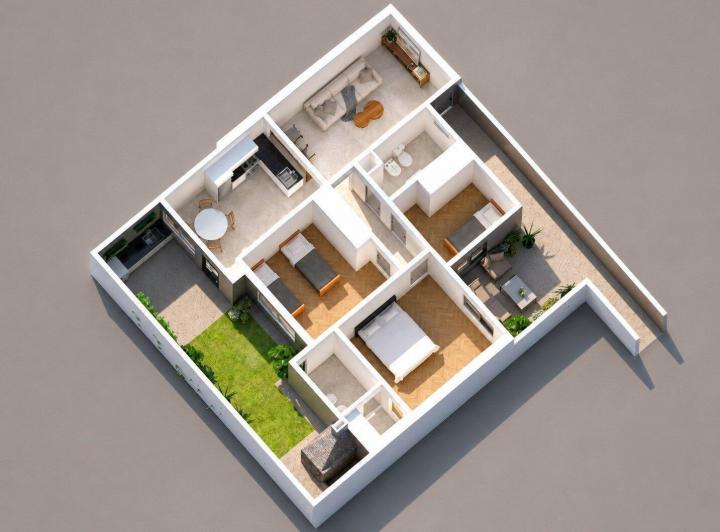 Casa · 96m² · 4 Ambientes