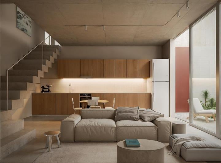 Casa · 62m² · 3 Ambientes