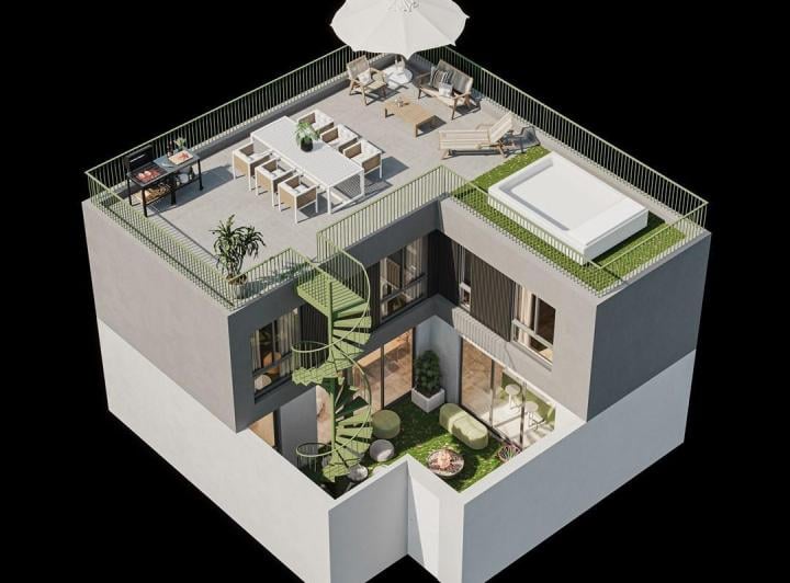 Casa · 114m² · 6 Ambientes