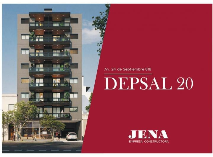 Departamento · 44m² · 3 Ambientes · 1 Cochera