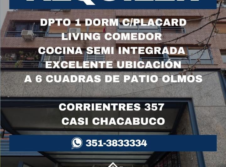 Departamento · 40m² · 2 Ambientes