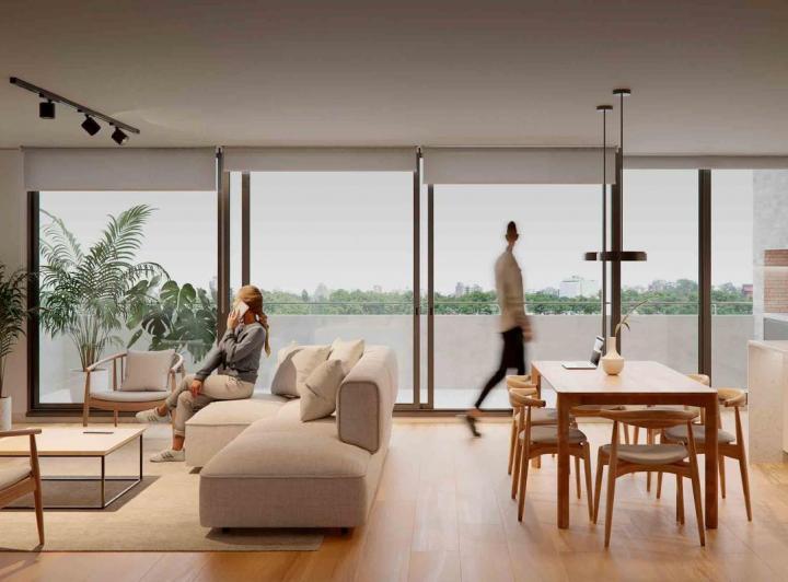 Departamento · 36m² · 2 Ambientes · 1 Cochera
