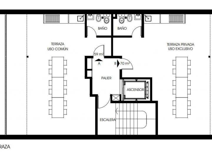 Departamento · 40m² · 2 Ambientes