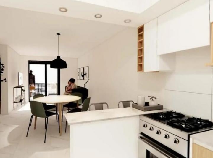 Departamento · 60m² · 2 Ambientes · 1 Cochera