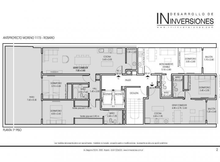 Departamento · 90m² · 3 Ambientes
