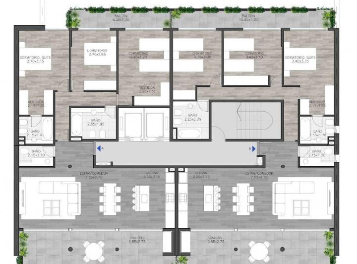 Departamento · 121m² · 4 Ambientes